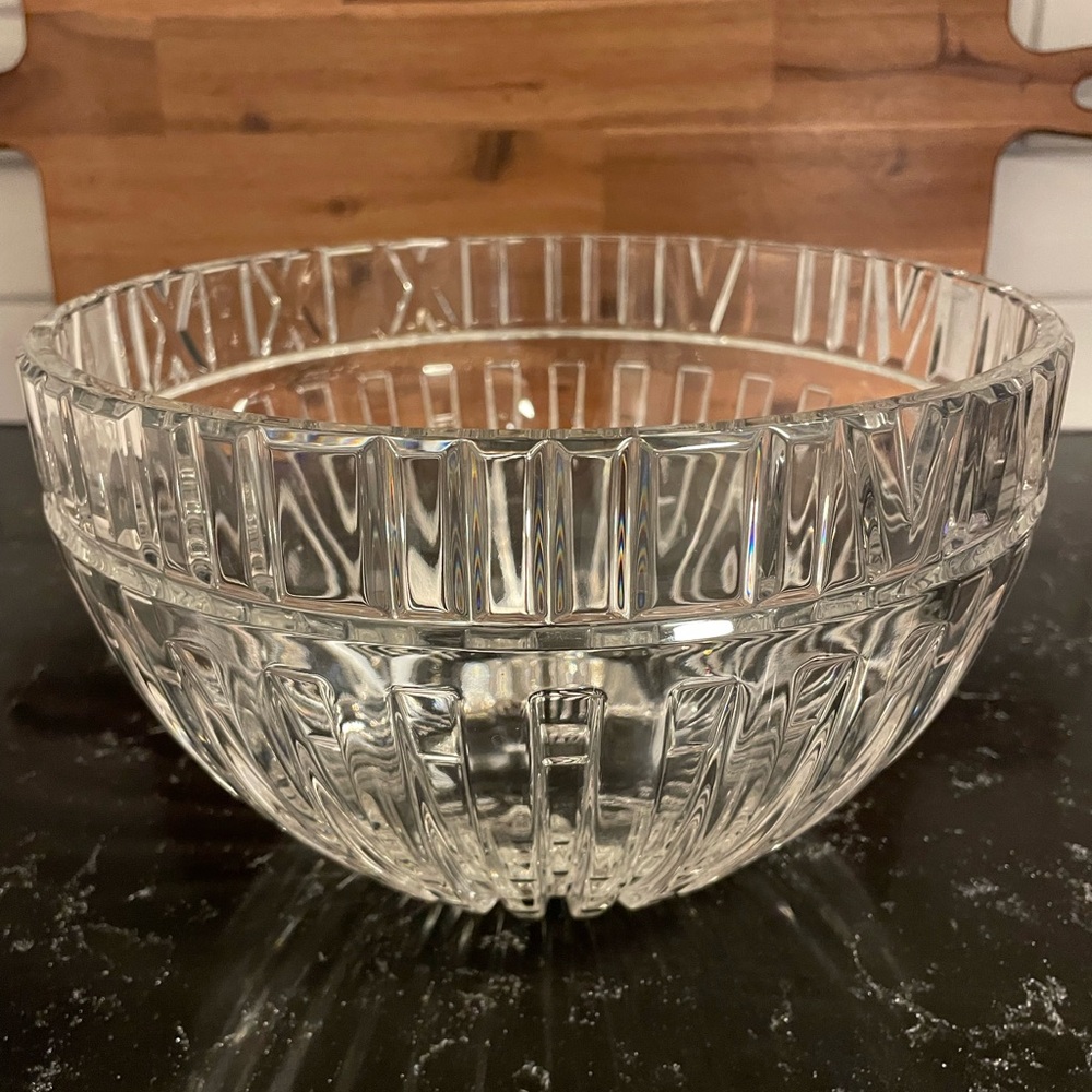 Tiffany & Co Atlas Crystal Bowl